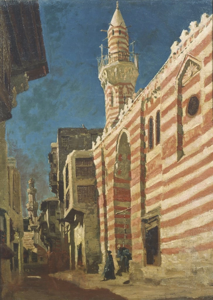Strada di una città araba - Galleria Nazionale d'Arte Moderna, Roma